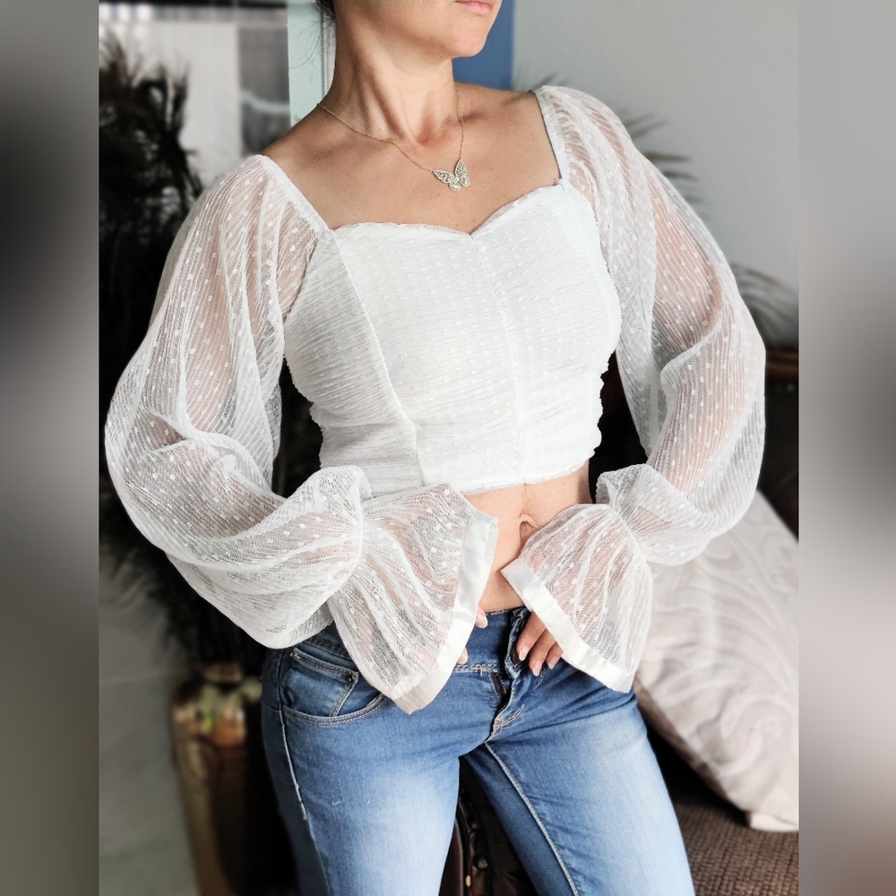 Women's White Blouse